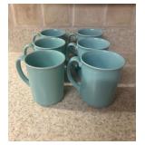 (K-Hutch)ï¿½Corning Coffee Mugs (Set of 6)ï¿½4ï¿½ tall