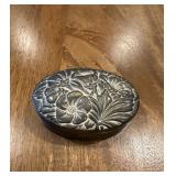 (LR)ï¿½Vtg Trinket Boxï¿½3.5x3x1