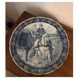 (L)ï¿½Boch Blue Delft Platterï¿½15.5ï¿½2