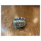 (LR)ï¿½Vtg Gold Plated Ring