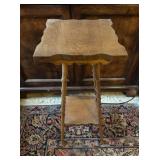 (LR)ï¿½Vtg Side Table/Plant Standï¿½11x11x30
