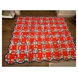 (LR)ï¿½Vtg Double Wedding Ringï¿½87ï¿½100