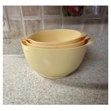 (P)ï¿½Vtg Melamine Batter Bowlsï¿½11ï¿½9.25ï¿½6