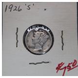 1926-S Silver Mercury Dime