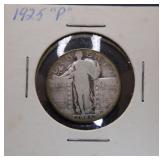 1925-P Silver Standing Liberty Quarter