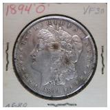 1894-O Morgan Silver Dollar