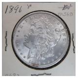 1896-P Morgan Silver Dollar