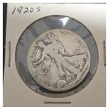 1920-S Silver Walking Liberty Half Dollar