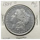 1884-O Morgan Silver Dollar