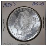 1880-S Morgan Silver Dollar