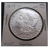 1878-S Morgan Silver Dollar