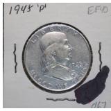 1948-P Silver Franklin Half Dollar