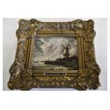 'The Mill' by Jacob Rusydael Framed