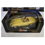 Burago 1961 Jaguar 'E' Cabriolet Model Diecast