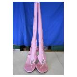 Centerfolds Pink Patent Leather High Heel Boots
