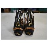 Claudio Morazzi Black, Brown, Leopard Print