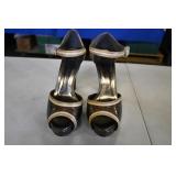 Anne Michelle Ankle Strap Peep Toe 8