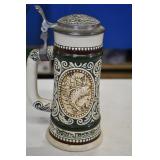 Vtg Avon Lidded Beer Stein