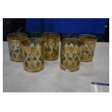 Vtg Culver Valencia Hi Ball Glasses