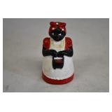 Black American Salt Shaker