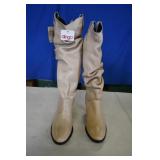 New Dingo Leather Slouch Boots 8M