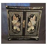Chinoiserie-Style 4-Drawer Cabinet