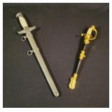 Two Replica Dress Daggers