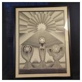 Reginald Tinton 1977 Signed Print