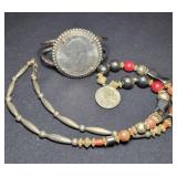 Eisenhower Bracelet and Beaded Necklace