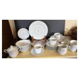 40pcs Vtg Nasco Maria Fine China Set