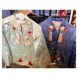 Vtg Asian Embroidered Jackets