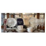 Vtg Millennium Celebration Dish Set