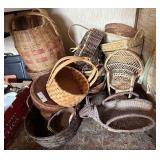 Vtg Woven Baskets Collection