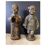 Vtg Asian Children Figurines