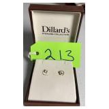 Sterling Silver Earrings by Dillardï¿½s