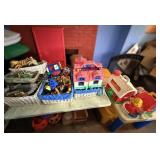 Vtg Assorted Toys and Play Sets