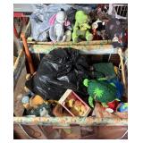 Vtg Playpens with Plush Toys Assortment