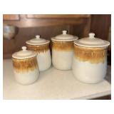 McCoy Ceramic Canister Set with Lids