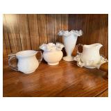 Vtg. Fenton-Style Milk Glass Collection