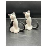Fine Bone China Cat Figurines