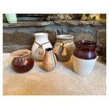 Five Decorative Ceramic Vases