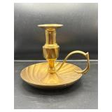Brass Chamberstick Candle Holder
