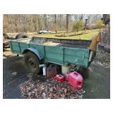 Utility Trailer With Contents Included