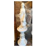 Statue on Stand with Detailed Design