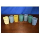 Vtg Plastic Drink Cups