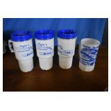 Vtg Ogles Waterpark Drink Mugs
