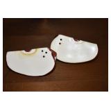 Ceramic Aplle Slices Salt & Pepper