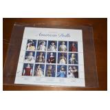 Classic American Dolls Full Sheet Stamps Set