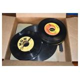 Small Box of 45 and 78 Albums