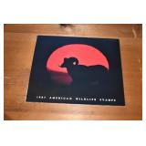 1987 American Wildlife Stamps Full Sheet